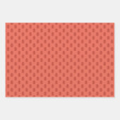 Nordic Christmas Dala Wrapping Paper Sheets Geschenkpapier Set (Vorderseite 3)