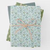 Nordic Christmas Hygge Wrapping Sheets Geschenkpapier Set (Beispiel)