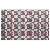 Nordic Christmas Patchwork | Rentier Stoff (Fat Quarter (45,7 x 55,9 cm))