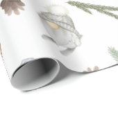 Nordic Christmas Pattern Wrapping Paper Geschenkpapier (Rolleneckpunkt)