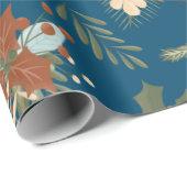 Nordic Christmas Pattern Wrapping Paper Geschenkpapier (Rolleneckpunkt)