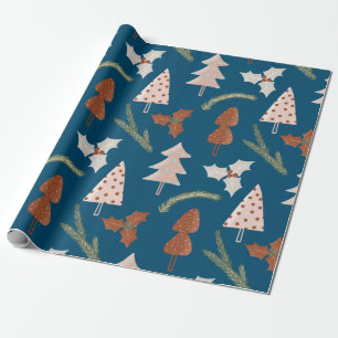 Nordic Christmas Pattern Wrapping Paper Geschenkpapier