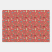 Nordic Christmas Wrapping Paper Sheets Geschenkpapier Set (Vorderseite)