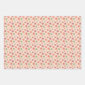 Nordic Christmas Wrapping Paper Sheets Geschenkpapier Set (Vorderseite 3)