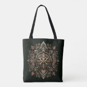 Nordic Compass Mandala Tasche (Rückseite)