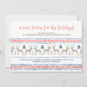 Nordic Deer New Zuhause für den Urlaub Ankündigung (Vorderseite)