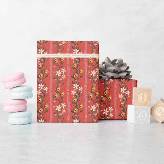 Nordic Floral Vol. 3 Geschenkpapier (Babyparty)