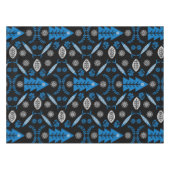 Nordic Folk Art Fish Tischdecke (Vorderseite (Horizontal))