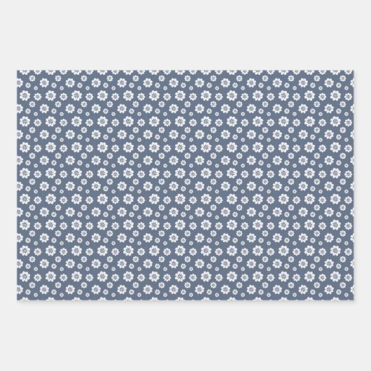 Nordic Folk Art Fox Geschenkpapier Set (Vorderseite 2)