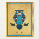 Nordic Folk Art Owl Planer (Rückseite)