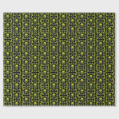 Nordic Forest Mushroom Folklore Art Geschenkpapier (Flach)