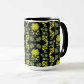 Nordic Forest Mushroom Folklore Art Tasse (VorderseiteRechts)