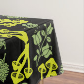 Nordic Forest Mushroom Folklore Art Tischdecke (Beispiel)