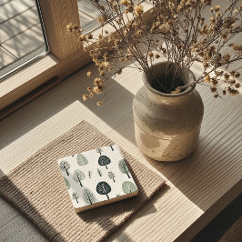 Nordic Forest Stone Untersetzer