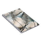 Nordic Geometric Floral Marble Notizblock (Rechte Seite)