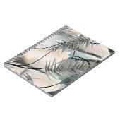 Nordic Geometric Floral Marble Notizblock (Linke Seite)