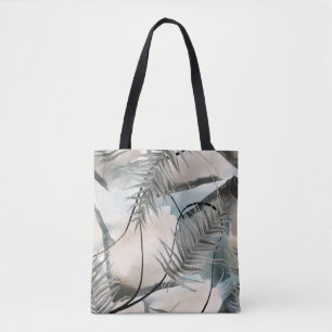 Nordic Geometric Floral Marble Tasche
