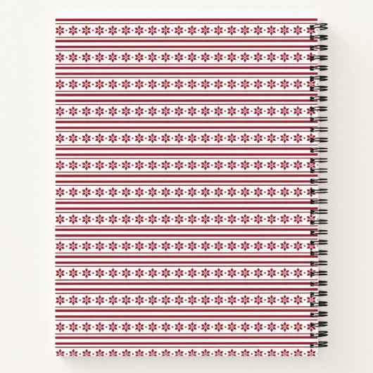 Nordic Gnome für das Holidays Spiral Notebook Notizblock (Rückseite)