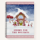 Nordic Gnome für das Holidays Spiral Notebook Notizblock (Vorderseite)