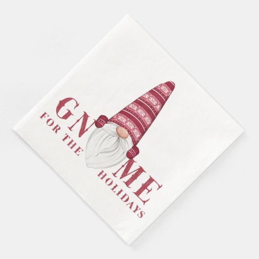 Nordic | Gnome für Feiertage Serviette (Ecke)
