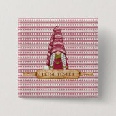 Nordic Gnome | Lefse Tester Button (Vorderseite)