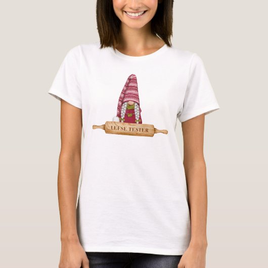 Nordic Gnome | Lefse Tester T - Shirt (Vorderseite)