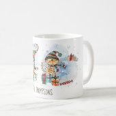 Nordic Gnome Personalisierte Weihnachten Kaffeetasse (VorderseiteRechts)