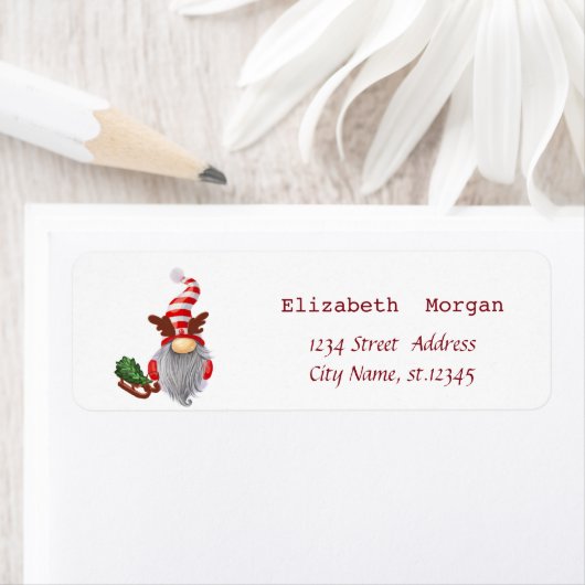 Nordic Gnome Sleigh Pine Tree (Insitu)