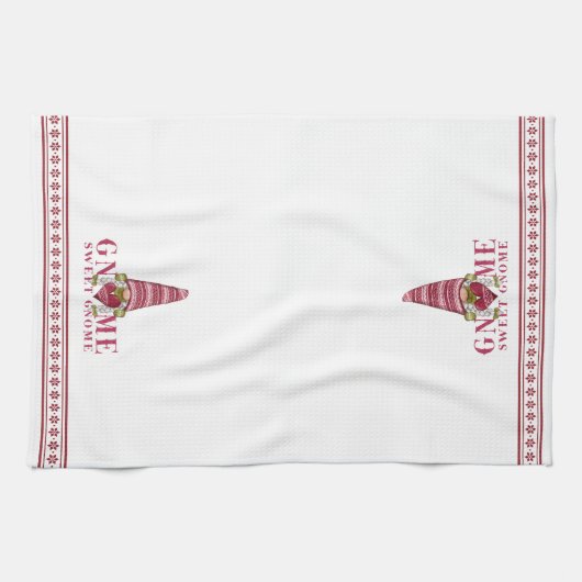Nordic | Gnome Sweet Gnome Geschirrtuch (Horizontal)