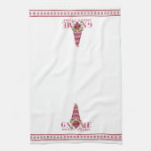 Nordic | Gnome Sweet Gnome Geschirrtuch (Vertikal)