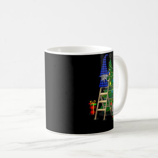 Nordic Gnomes Winter Christmas Swediomte Elves Kaffeetasse (VorderseiteRechts)
