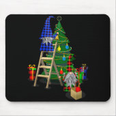 Nordic Gnomes Winter Christmas Swediomte Elves  Mousepad (Vorne)
