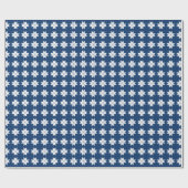 Nordic Holiday Star Wrapping Paper Geschenkpapier (Flach)