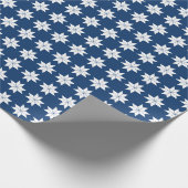 Nordic Holiday Star Wrapping Paper Geschenkpapier (Ecke)
