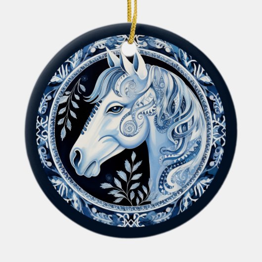 Nordic Horse Ornament (Vorne)