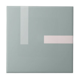 Nordic Kale Green Blush Pink Design Fliese