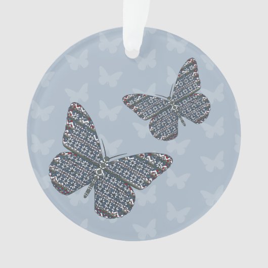 Nordic Monarch Acrylschmuck Ornament (Vorderseite)