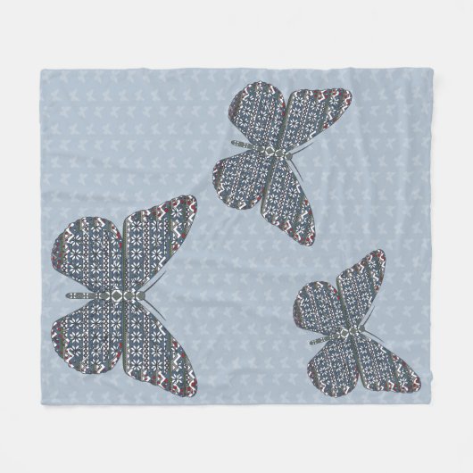 Nordic Monarch Fleece Blanket (Vorderseite (Horizontal))