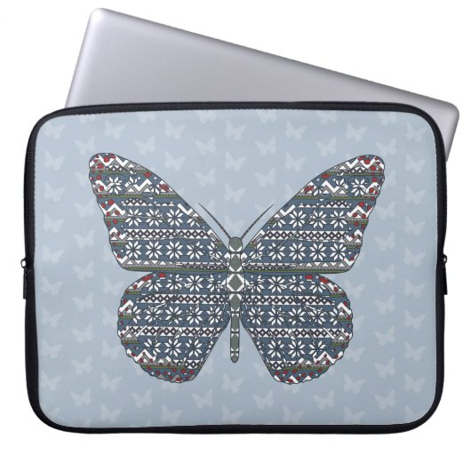 Nordic Monarch Laptop Sleeve (Vorderseite)