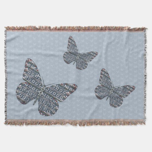 Nordic Monarch Throw Blanket Decke (Vorderseite)