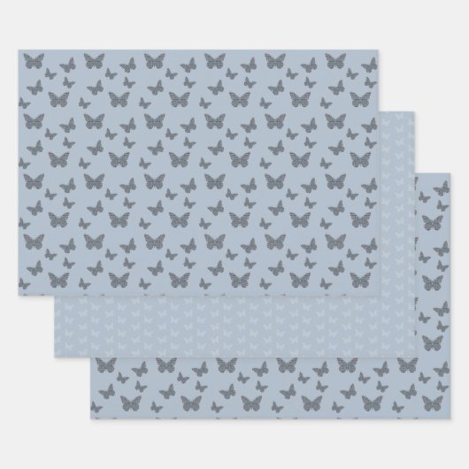 Nordic Monarch Wrapping Paper Set Geschenkpapier Set (Set)