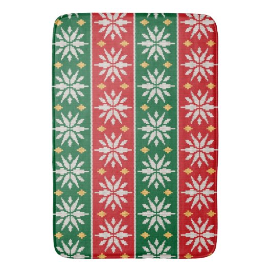 Nordic Noel Knit Badematte (Vorderseite Vertikal)