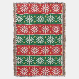 Nordic Noel Knit Decke