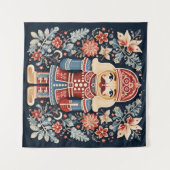 Nordic Nutcracker Tapestry Wandteppich (Vorderseite (Horizontal))