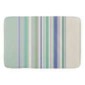 Nordic Pastel Geometric Muster Badematte (Vorderseite)