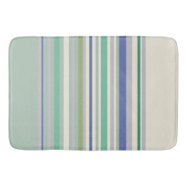 Nordic Pastel Geometric Muster Badematte