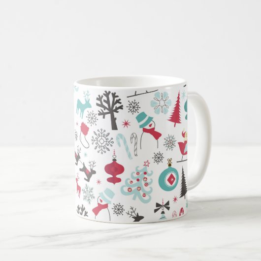 Nordic Pattern Kaffeetasse (VorderseiteRechts)