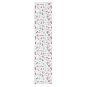 Nordic Pattern Kurzer Tischläufer (Vorderseite)