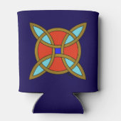 Nordic Protection from Witchcraft or Witch's Knot Dosenkühler (Rückseite)