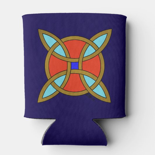 Nordic Protection from Witchcraft or Witch's Knot Dosenkühler (Rückseite)